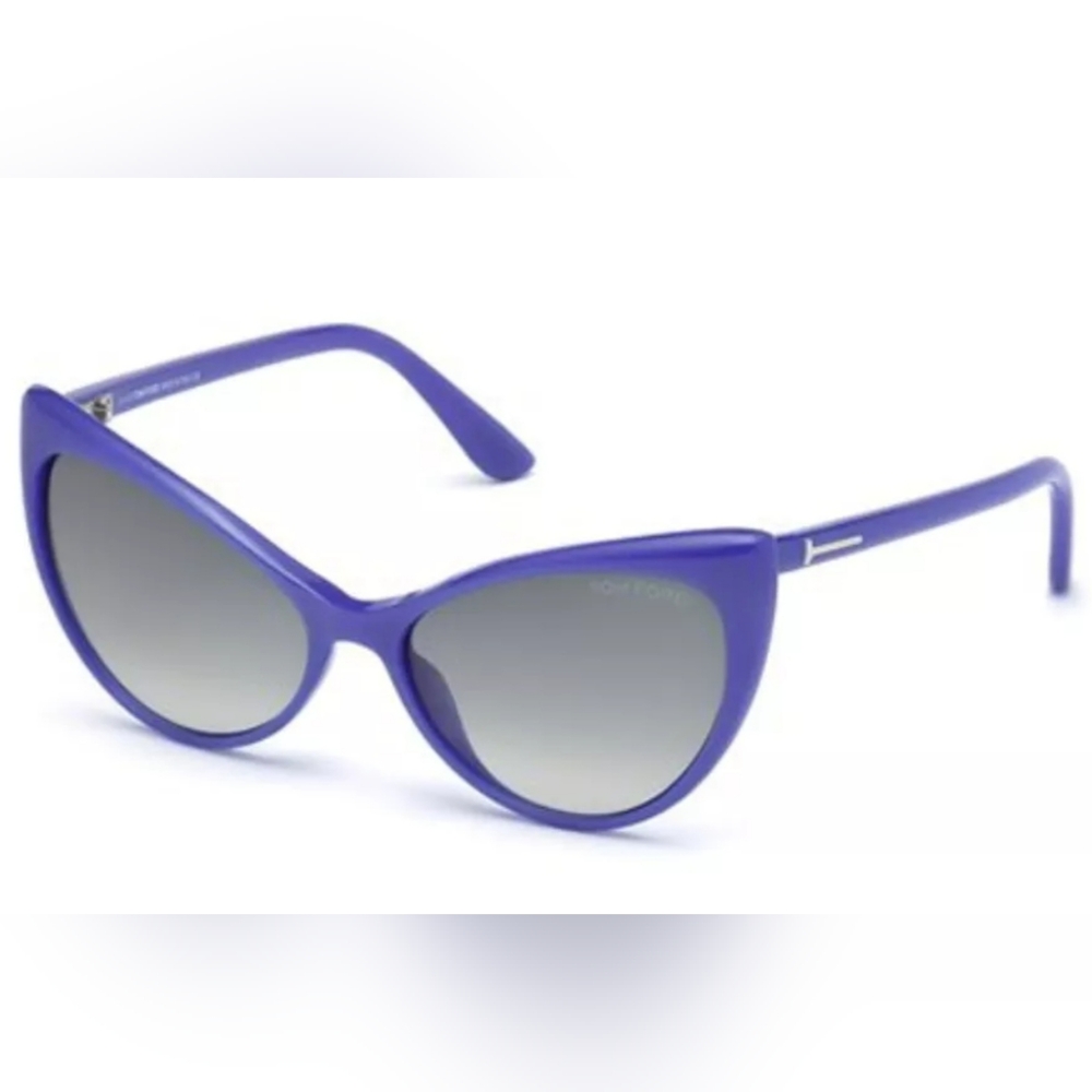 Tom Ford Womens 'anastasia' Tf 303 Blue Cat Eye 55mm Sunglasses 141155